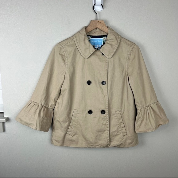 Draper James Khaki Utility Jacket - Picture 2 of 5
